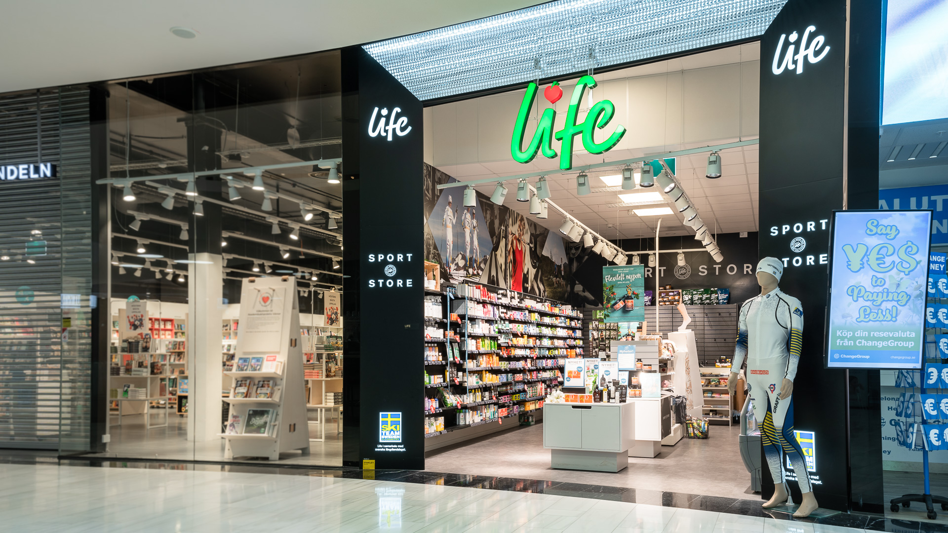 ROL Fredbergs Life Sport Store Mall of Scandinavia Stockholm 1